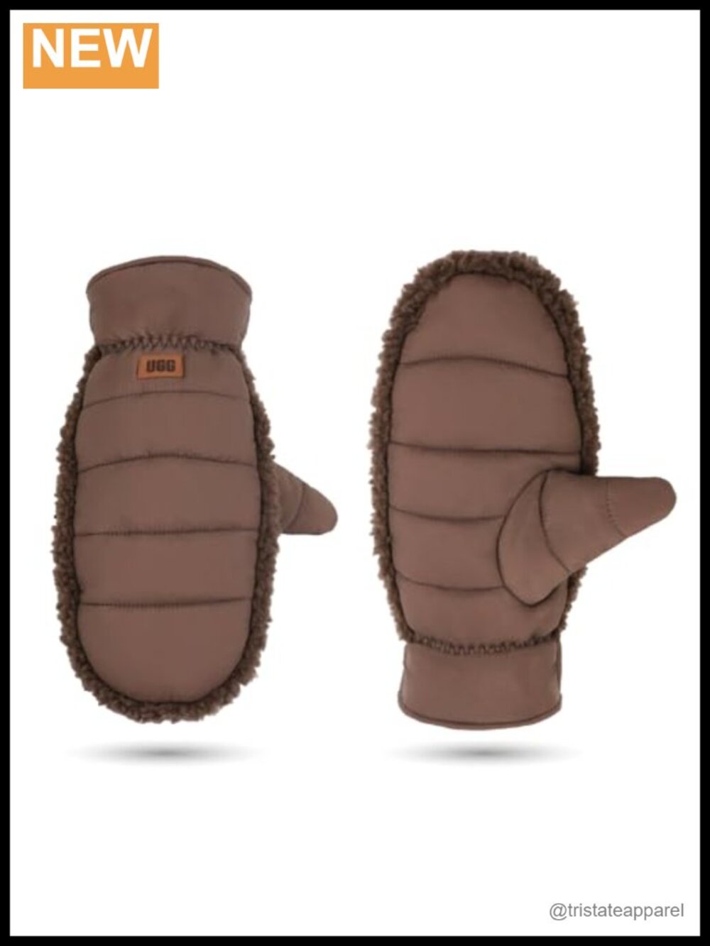 Water-Resistant Nylon Mittens with Polyester Lining and Insulation